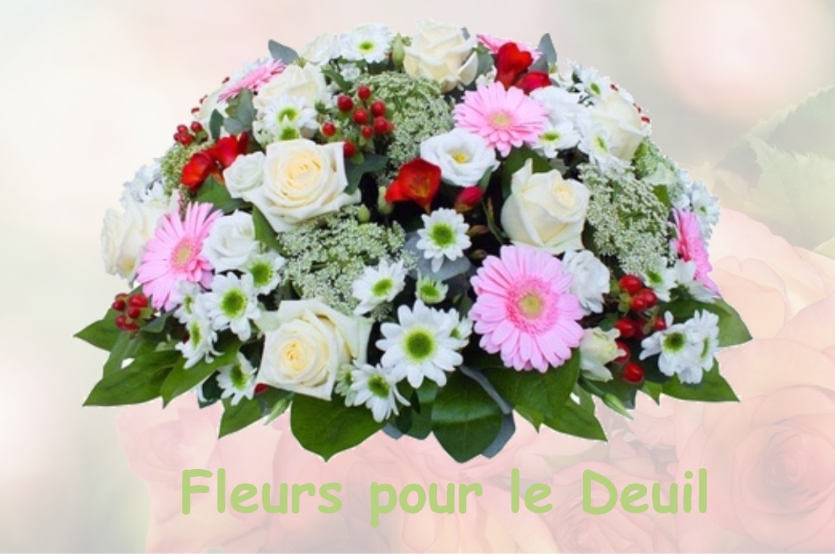 fleurs deuil LUCAY-LE-MALE